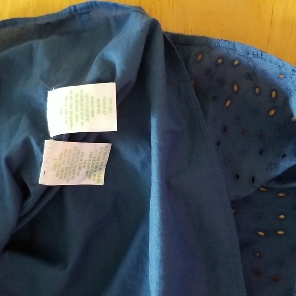 Lilly Pulitzer Lucee Dress, Oyster Bay Navy Bayside Eyelet, Size S Small - Picture 7 of 13